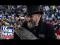 Punxsutawney Phil sees his shadow during Groundhog Day prediction