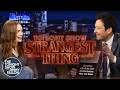 Strangest Thing with Sadie Sink | The Tonight Show Starring Jimmy Fallon