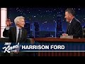 Harrison Ford & Jimmy Kimmel Take Compatibility Test and Talk Captain America: Brave New World