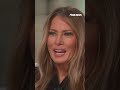 Melania Trump discusses Barron's far-from-normal college experience