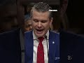 Pete Hegseth delivers a powerful opening statement at his Senate confirmation hearing