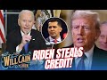 Biden takes credit for Trump accomplishments! PLUS, Patrick Bet David | Will Cain Show