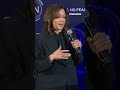 Failed presidential candidate Kamala Harris defines what it means to 'win'