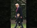 Trump boards Marine One with Elon Musk's son 'Lil X'