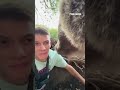 Man records the unbelievable moment he comes face-to-face with a massive bear inside its own den