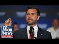 JD Vance delivers remarks at a campaign rally. Raleigh, NC