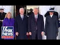 Bidens greet Trumps for pre-inauguration tea at White House