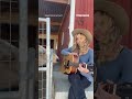 Music loving horse strums guitar on California farm