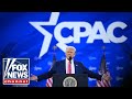 Trump highlights record first month on CPAC stage