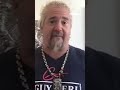 Guy Fieri says he's thankful for his family after losing his dad to pancreatic cancer this year.