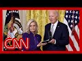 Biden awards high civilian honor to Liz Cheney in rebuke to Trump