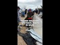 ‘We can’t take it anymore’: Palestinians in Gaza plead for help after weather destroys their tents