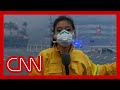 ‘Completely hazy’: CNN on the scene amid Los Angeles wildfire