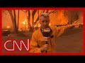 'Uncomfortably close': Anderson Cooper reports from California neighborhood hit by wildfire