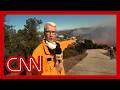 Anderson Cooper catches helicopters in active battle to save Topanga Canyon homes from wildfires