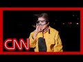 ‘It is hard to stand’: CNN correspondent fights strong winds while reporting on wildfire
