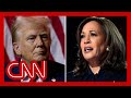 Hear Trump’s response after Harris said he’s a threat to democracy