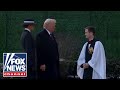 Trump, Melania arrive at St. John's Episcopal Church ahead of inauguration