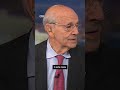 Justice Breyers reacts to Chief Justice Roberts' statement