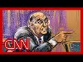 Courtroom sketch artist describes Giuliani’s behavior inside court