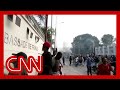 Protesters firebomb French embassy in Congo as rebels advance on Goma